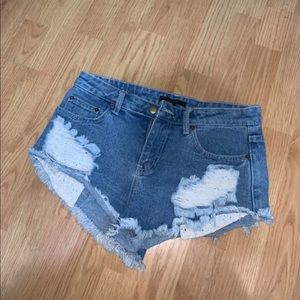 Size 26 high waisted shorts
